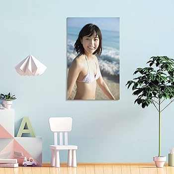 Amazon.co.jp: 川口春奈6ポスター水着写真ビキニかわいいアート